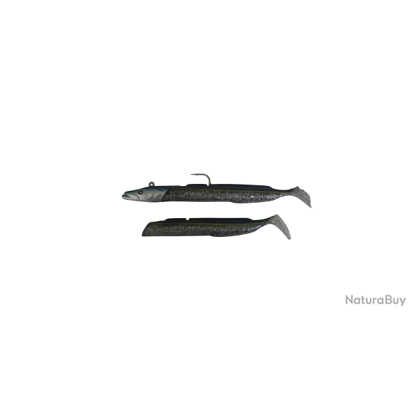 Leurre souple Sandy Andy Jig 13cm 13CM-22GR, Jelly Blue Lagoon