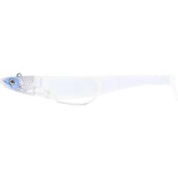 Leurre souple Magic Minnow Weedless Jig 18g 10.5CM-18GR, Pearlescent