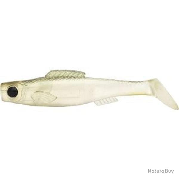 Leurre souple Minwaow 4' Round Jighead 14gr 4"-14 GR 3/0, Ghost Lancon