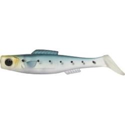 Leurre souple Minwaow 4' Round Jighead 14gr 4"-14 GR 3/0, Ghost Iwashi