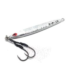 Leurre Aiya Tana Jig Slender 30g 9CM-30GR, 01 Neon Silver