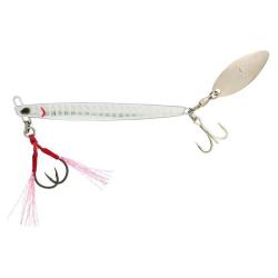 Leurre Samurai Spin Jig 30g 8.5CM-30GR, Zebra Glow