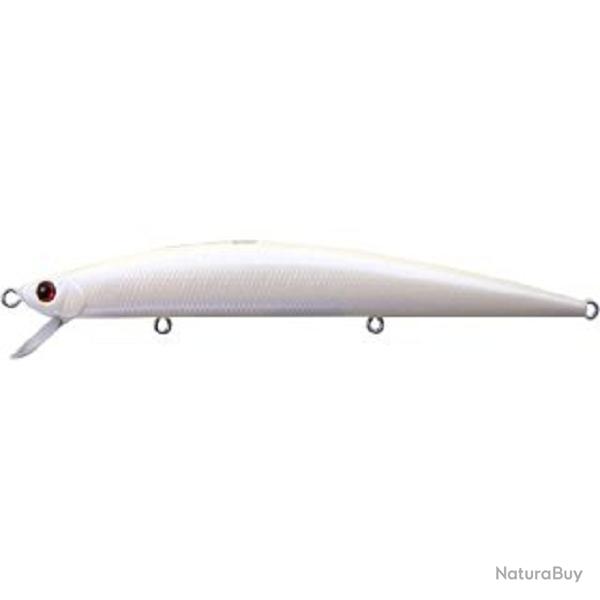 Leurre Flottant Tide Minnow 120 Slim 12CM-13GR, Accz049 Ivory Pearl