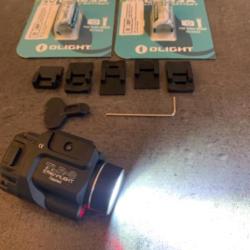 lampe tactique laser rouge / stomboscop