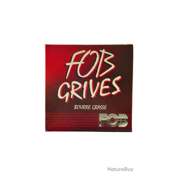 Cartouches FOB sp�cial grives calibre 12/70 32g n�9 bourre grasse x25