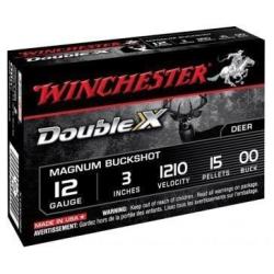 Chevrotines Winchester Double X Buckshot Cal.12/89 15grains PAR 5