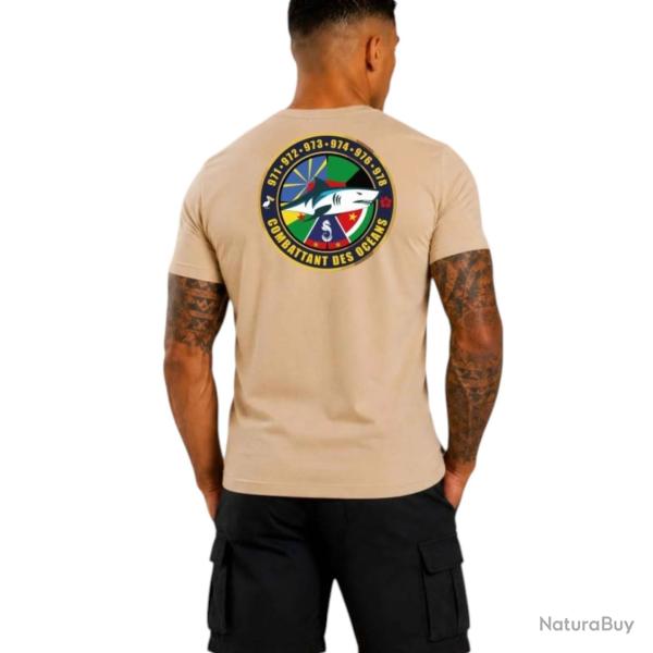 T-shirt Requin coyote M/96
