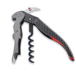 Couteau sommelier Pulltex CLICKCUT MONZA 3 pieces manche 12cm fibre de carbone
