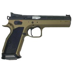 PISTOLET CZ (CESKA ZBROJOVKA) TACTICAL SPORT 2 "TS2"DEEP BRONZE CALIBRE 9X19