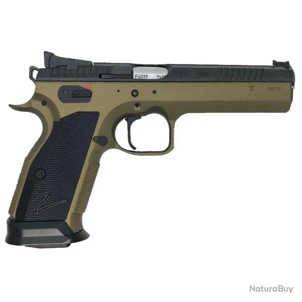 PISTOLET CZ (CESKA ZBROJOVKA) TACTICAL SPORT 2 "TS2"DEEP BRONZE CALIBRE 9X19