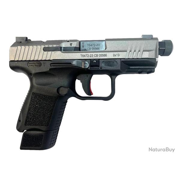 PISTOLET TP9 SUB ELITE CUSTOM TUNGSTEN FILETEE CAL : 9X19