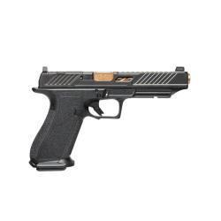 PISTOLET SHADOW SYSTEMS DR920P NOIR / BRONZE AVEC COMPENSATEUR CALIBRE 9X19