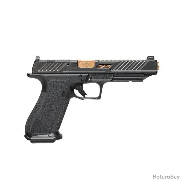 PISTOLET SHADOW SYSTEMS DR920P NOIR / BRONZE AVEC COMPENSATEUR CALIBRE 9X19