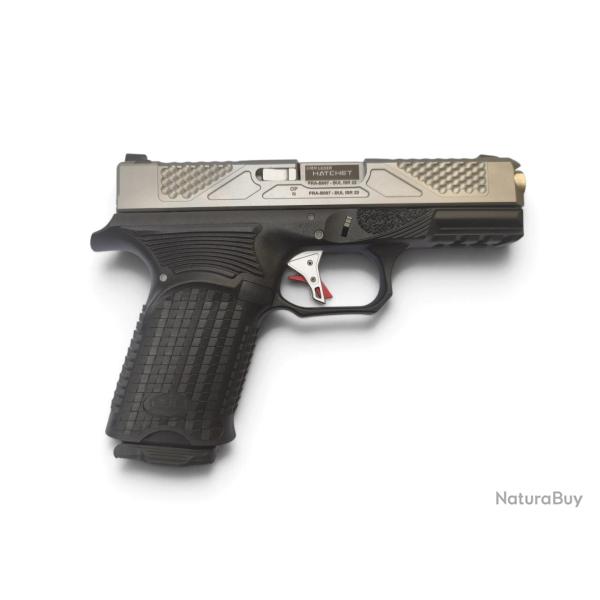 PISTOLET BUL AXE C COMPACT HATCHET CALIBRE 9X19 SILVER