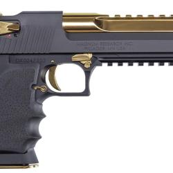 PISTOLET DESERT EAGLE ALU BLACK/GOLD CALIBRE 44MAG 6"