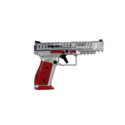 PISTOLET CANIK SFX RIVAL S CHROME CALIBRE 9X19 ROUGE