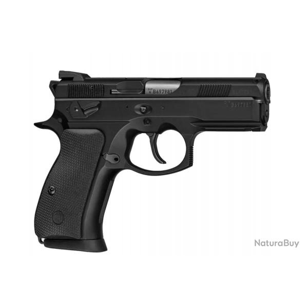 PISTOLET CZ 75 COMPACT STEEL BLACK P-01 9X19