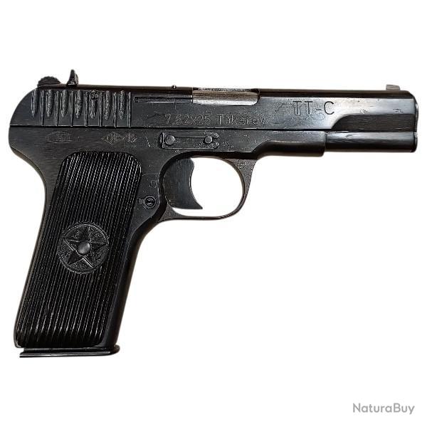 PISTOLET TOKAREV TT 33 CALIBRE 7,62X25 TOKAREV OCCASION