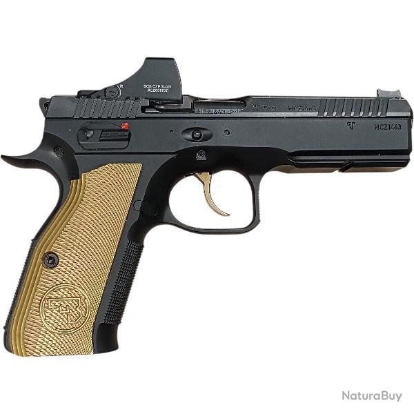 PISTOLET CZ SHADOW 2 GOLD DIGGER CALIBRE 9X19 OCCASION