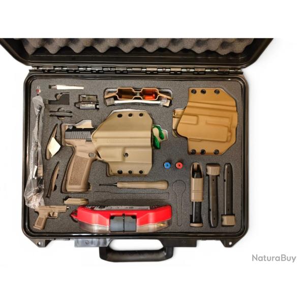 PISTOLET CANIK METE SFT FDE CALIBRE 9X19 PACK PREMIUM