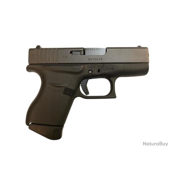 PISTOLET GLOCK 43 9 X 19 (9MM LUGER) OCCASION