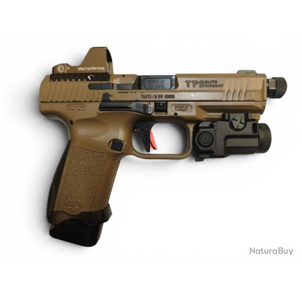 PACK CANIK TP9 ELITE COMBAT FDE 9 X 19 (9MM LUGER) OCCASION