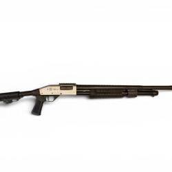 FUSIL A POMPE ROSSI SR-12 CHROME CALIBRE 12/76