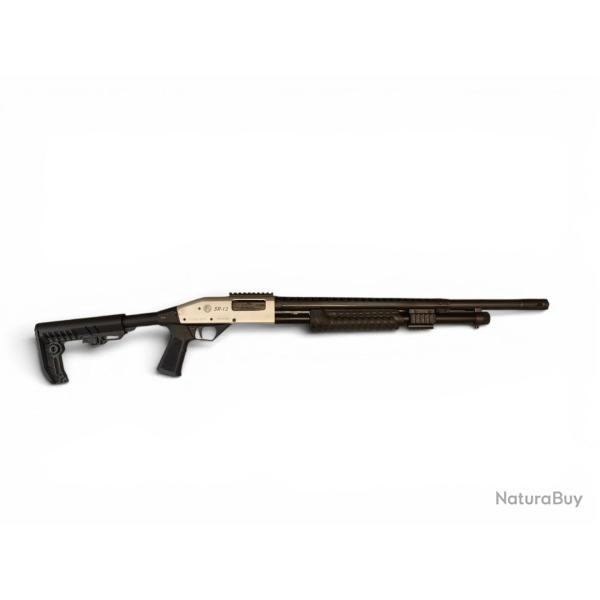 FUSIL A POMPE ROSSI SR-12 CHROME CALIBRE 12/76
