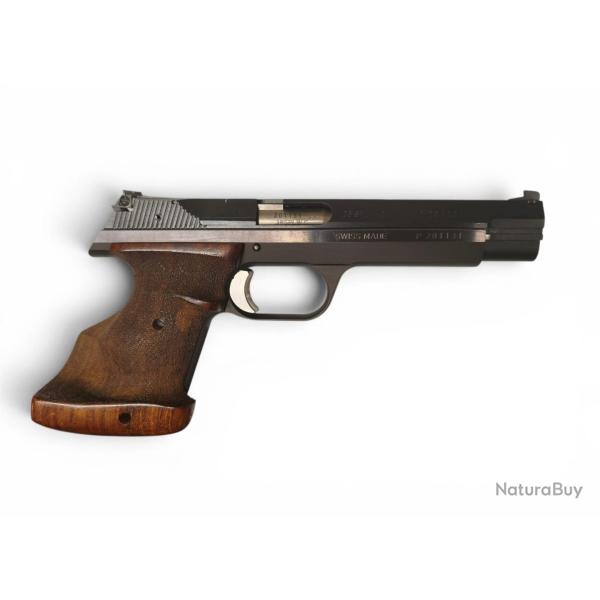 PISTOLET HAMMERLI P 240 CAL 38 SPECIAL WADCUTTER OCCASION