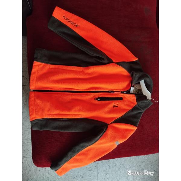 Veste polaire percussion enfant 8 ans