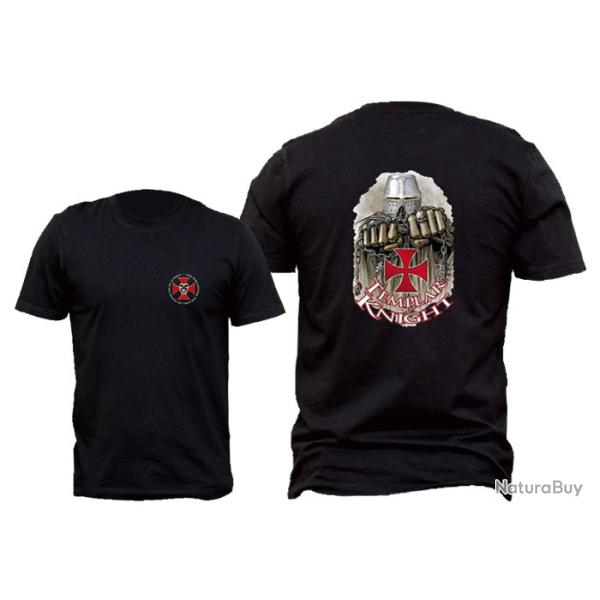 Tshirt Templier Barbaric Coloris Noir