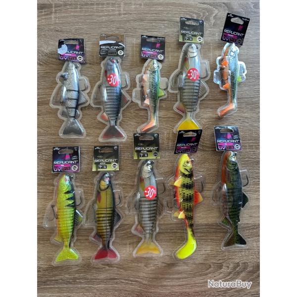 op� ! Lot de 10 leurres Fox rage Replicant lot 2