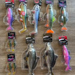 op&eacute; ! Lot de 10 leurres Fox rage Replicant lot 8