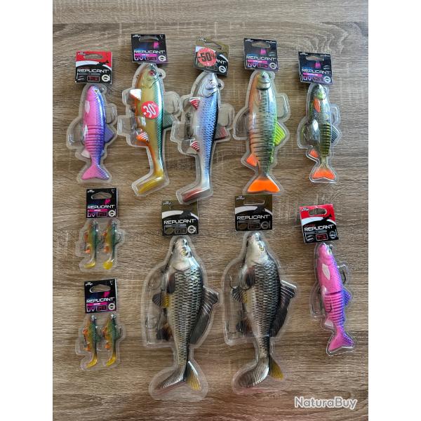 op� ! Lot de 10 leurres Fox rage Replicant lot 8