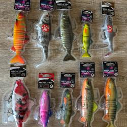 op&eacute; ! Lot de 10 leurres Fox rage Replicant lot 9