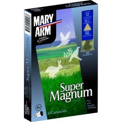 Cartouches MARY ARM SUPER MAGNUM - Cal:12/89 - 60gr - N&deg;4 - X10