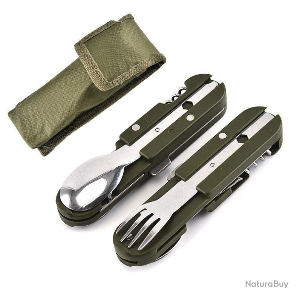 Couverts multifonction CMP 5 en 1 - Vert