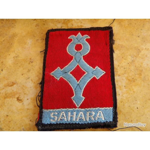 Sahara insigne tissu doubl� Guerre Alg�rie Tunisie m�hariste l�gion cavalerie dromadaire 1950 1967