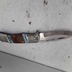 Couteau bois Pradel auvergne 20cm aigle