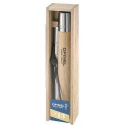 Couteau fermant Opinel le Plumier N&deg;13 manche h&ecirc;tre lame 22cm