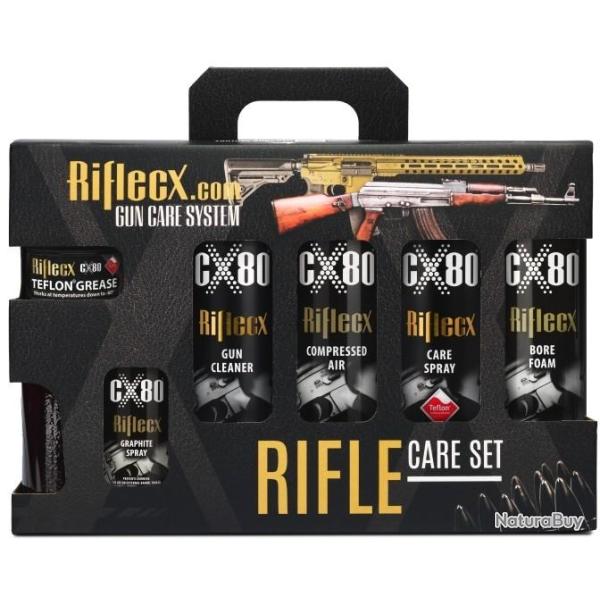 Kit entretien armes Riflecx 9 produits