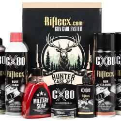 Kit entretien armes Riflecx Hunter set de 7 produits