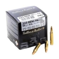 100 Munitions Sellier et Bellot Cal.223 Rem 69Grs