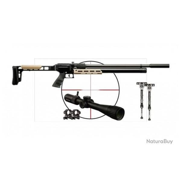 Pack Sniper Carabine PCP Snowpeak Mercury 6.35 mm