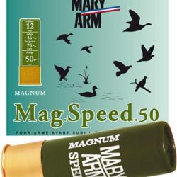 Cartouches MARY ARM - MAG.SPEED.50 - Cal12/76 - 50gr - N&deg;6 - BJ - X25