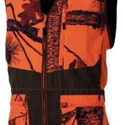 Gilet de chasse Classy camouflage orange SOMLYS-6XL
