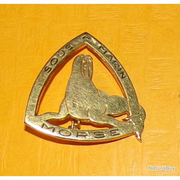 MORSE, Sous Marin Oc�anique, (25/Pl. 47), dos lisse, pastille lisse , FABRICANT ARTHUS BERTRAND PARI