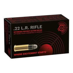 Boite de 50 munitions - .22 l.r Rifle 2,6g 40 grains - Geco - GECO 22LR