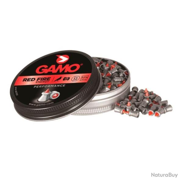 125 Plombs Gamo Red Fire 4,5 mm - 125 Plombs Gamo Red Fire