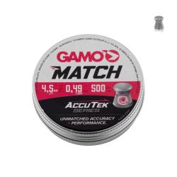 Plomb Match Accutek 500 4.5mm - Gamo - plomb match accutek 500 4